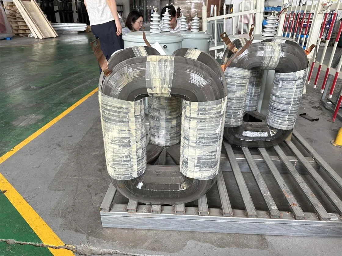 3D wound core oil-immersed transformer